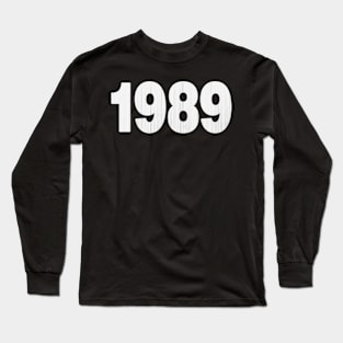 1989 Vintage Long Sleeve T-Shirt